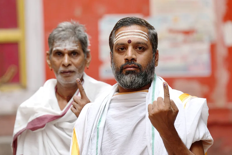 Last Phase Voting in Varanasi